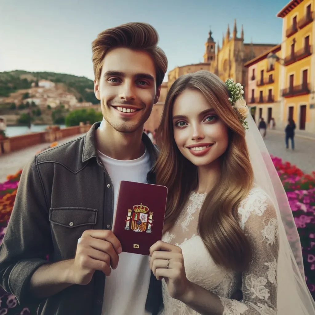 اقامت اسپانیا از طریق ازدواج