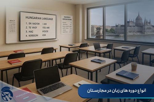 انواع دوره های زبان در مجارستان